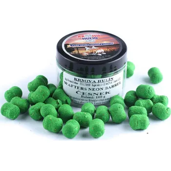 Boilies WAFTERS NEON BARREL - Neutrálně vyvážené - ČESNEK 100 g