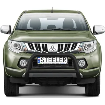 Auto-moto Ochranný rám "A" s příčkou ČERNÝ - Mitsubishi L200 (2015 - 2019)