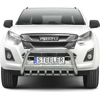 Tuning Ochranný rám "A" s příčkou a nápravnicí - Isuzu D-Max (2012 - 2017 -)