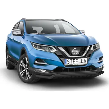 Tuning Rám pod nárazník s plechem nápravy ČERNÝ - Nissan Qashqai (2017 - 2021)
