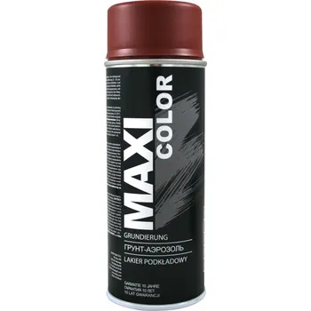 Barva ve spreji MOTIP MAXICOLOR LAK ZÁKLADNÍ NÁTĚR ČERVENÝ 400ML