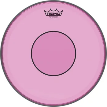 Blána Remo Blána pro bicí Colortone Powerstroke 77 clear13" P7-0313-CT-PK Růžová 12283
