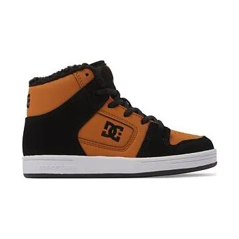 Dětská běžecká obuv Dc shoes dětské boty Manteca 4 Hi Wheat/Black | Černá | Velikost 5,5 US