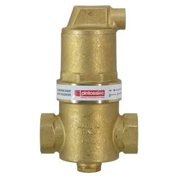 PINTOSSI Odlučovač vzduchu mosazný s připojením - 1"