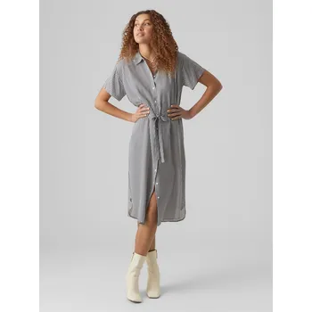 Dámská móda Šaty Vero Moda Snow White Ink 1036108 16 (XL)