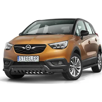 Auto-moto Rám pod nárazník s plechem nápravy ČERNÝ - Opel Crossland X (2017 - 2020)