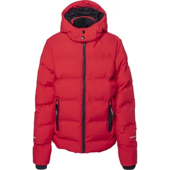 Dívčí bunda Dětská Zimní prošívaná bunda IGUANA LEVIN JRB M000264573 – Červená 140