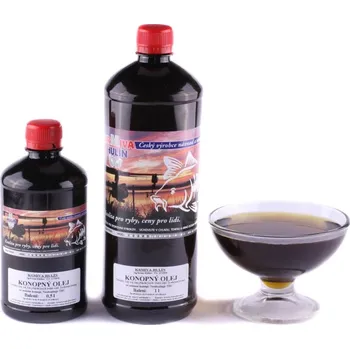 Návnadová surovina Konopný olej - pro ryby 500 ml