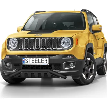 Auto-moto Rám pod nárazník s plechem nápravy ČERNÝ - Jeep Renegade (2014 - 2018)