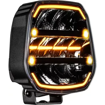 LED přídavný reflektor Ledson Epix9+ (228,6mm), s pozičním světlem, strobo, 9-36V, 180W- černé