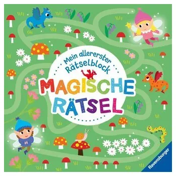 První čtění Ravensburger Mein allererster Rätselblock Magische Rätsel - Rätselblock für Kinder ab 3 Jahren - Savery, Annabel