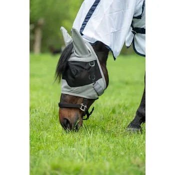 Sport Maska proti hmyzu -New Mexico- s ušima šedá, L