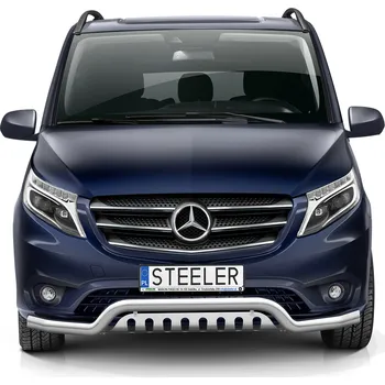 Tuning Rám pod nárazník s plechem nápravy - Mercedes-Benz Vito (2014 - 2020 -)