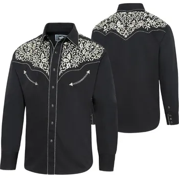 Pánská košile Stars & Stripes Košile westernová Henry Stars & Stripes, pánská, černá L