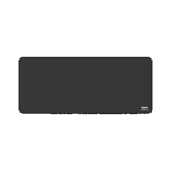 Podložka pod myš PORT CONNECT profesionální podložka na stůl, 30x70cm, černá