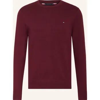 Pánský svetr Tommy Hilfiger MW0MW36523 tmavě červený