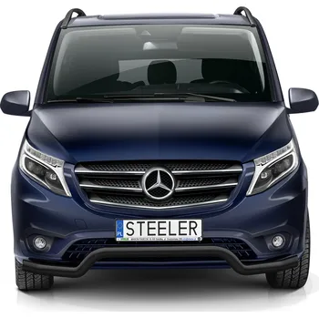 Tuning Rám pod nárazník ČERNÝ - Mercedes-Benz Vito (2014 - 2020 -)