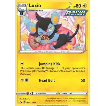 Volný čas Pokémon CRZ 041/159 Luxio - Crown Zenith Stav: Near Mint, Verze: NORMAL