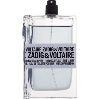 Pánský parfém Zadig & Voltaire This is Him! Vibes of Freedom 100 ml toaletní voda tester pro muže