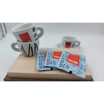 Italcaffé bezkofeinová mletá káva 7g jednoporcová (80 kusů) 8002640000459