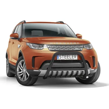 Tuning Ochranný rám "A" s příčkou a nápravnicí ČERNÝ - Land Rover Discovery V (2017 -)