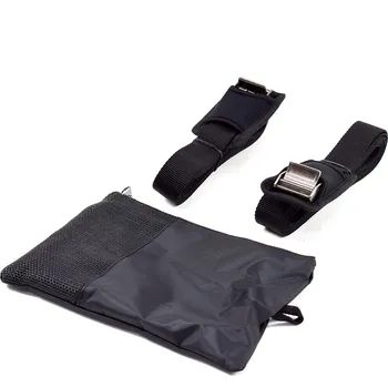 Upínací popruh 9WS 2 přepravní popruhy na surf 3,65m NO SIZE ČERNÁ