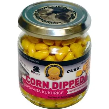 Návnadová surovina LK Baits Dipovaná Kukuřice 220 ml-world record carp corn