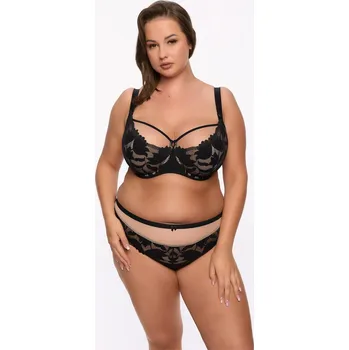 Podprsenka Poloměkká podprsenka Gaia BS 1134 Keto Maxi Černá 105H