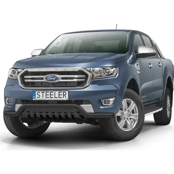 Tuning Rám pod nárazník s plechem nápravy ČERNÝ - Ford Ranger (2016 - 2019 - 2022)