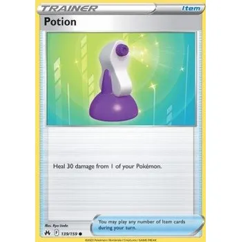Sběratelská karetní hra Pokémon CRZ 139/159 Potion - Crown Zenith Stav: Near Mint, Verze: NORMAL