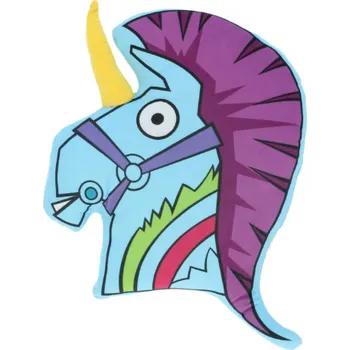 Polštář Tvarovaný polštář Fortnite Unicorn 40cm