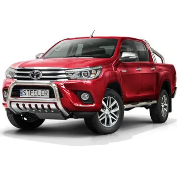 Tuning Ochranný rám "A" s příčkou a nápravovou deskou - Toyota Hilux (2015 - 2018)