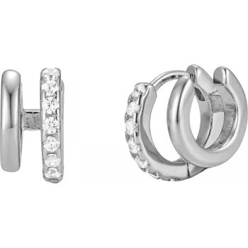 Souprava šperků Atreya Atreya Dvojité náušnice ze stříbra Saturn's Dusk Množství: 1 kus - na levé ucho