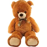 PLYŠ Medvěd hnědý 90cm s mašlí *PLYŠOVÉ HRAČKY*