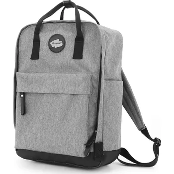 Městský batoh Stylový batoh na notebook a tablet Barva: Šedá