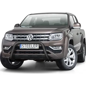 Auto-moto Ochranný rám "A" bez příčky ČERNÝ - Volkswagen Amarok V6 (2016 - 2022)