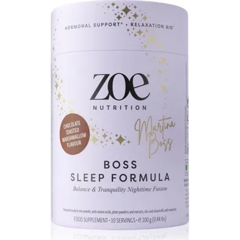 Optik ZOE Boss Sleep Formula doplněk stravy pro vaši pohodu Chocolate Toasted Marshmallow 200 g