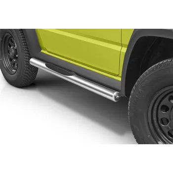 Tuning Nerezové boční rámy s plastovými schůdky - Suzuki Jimny (2018 - 2020)