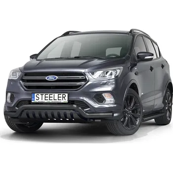 Auto-moto Rám pod nárazník s plechem nápravy ČERNÝ - Ford Kuga (2017 - 2019)