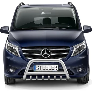 Tuning Ochranný rám "A" s příčkou a nápravnicí - Mercedes-Benz Vito (2020 -)
