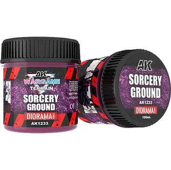 Modelářská barva AK Interactive: Wargame - Sorcery Ground 100ml