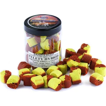 Pelety HYBRID - PIKANTNÍ KRILL a ANANAS - Ø 20 mm 150 g