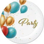 Talíře malé papírové PARTY 6ks