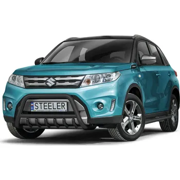 Tuning Ochranný rám "A" s příčkou a nápravnicí ČERNÝ - Suzuki Vitara (2015 - 2018)