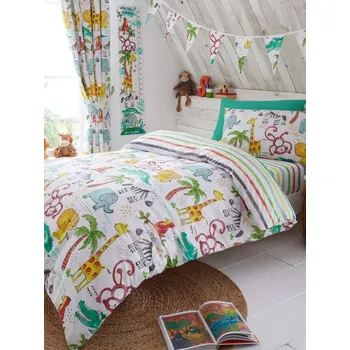 Povlečení Povlečení jungle safari barevné malované