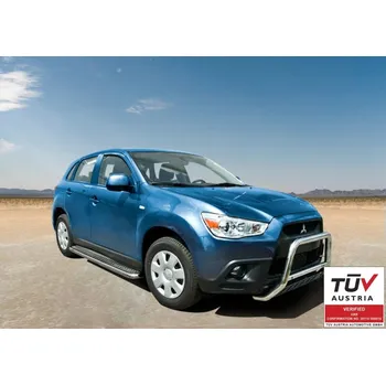 Tuning Schůdky z nerezové oceli s žebrovým plechem - Mitsubishi ASX (2012 - 2016)