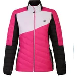 DARE 2B Dámská bunda Surmise L BÍLÁ|RŮŽOVÁ