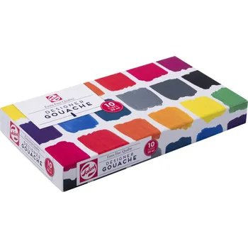 Speciální výtvarná barva TALENS Sada kvašových barev Gouache Extra Fine 10 x 20 ml