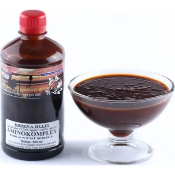 Boilies Aminokomplex - PIKANTNÍ KRILL 500 ml