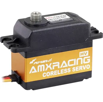 Modelová železnice Amewi standardní servo AMXRacing AM1273TG PRO analogové servo Materiál převodovky: titan